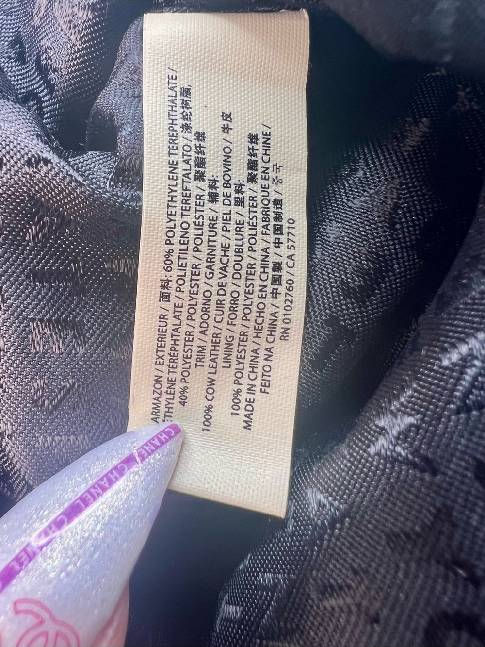 Kate Spade black sequin clutch bag. EUC - Picture 9 of 9